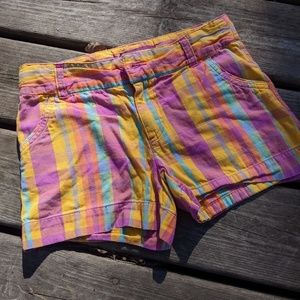 Girl's Plaid Cherokee Shorts, Size 10/12